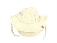 Lil Atelier bleached sand sunhat